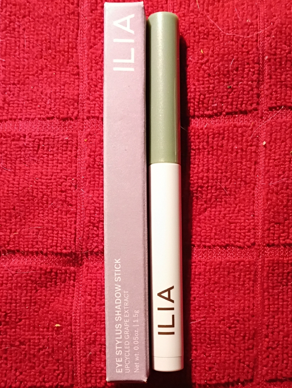 ILIA EYE STYLUS SHADOW STICK "VIGNETTE" Seafoam green shimmer
